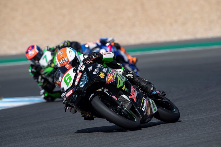 Jeffrey Buis (MTM Kawasaki Motoport) secured the 2020 WorldSSP300 championship crown on his Kawasaki Ninja 400